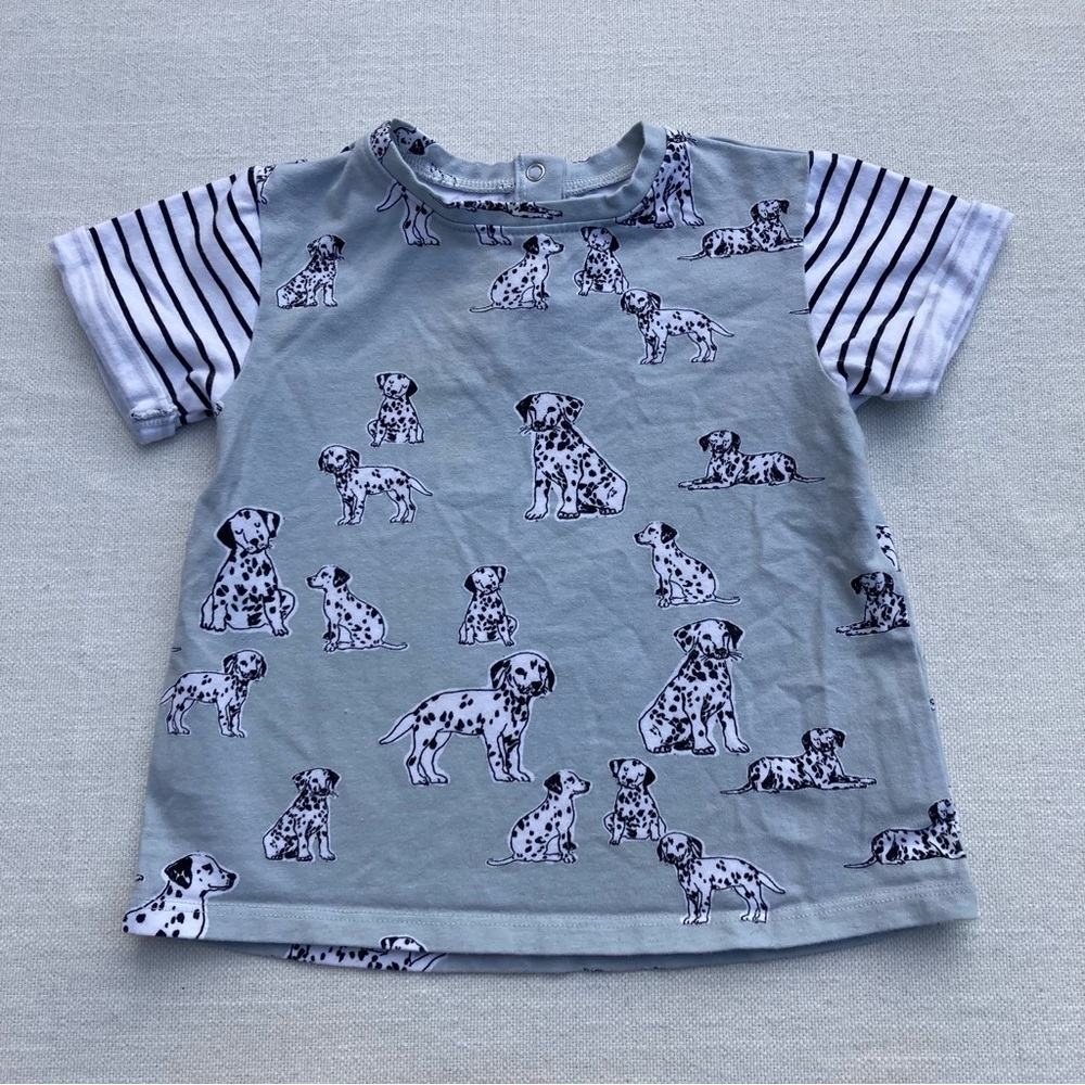 ART & EDEN | Dalmatian Short Sleeve Shirt
